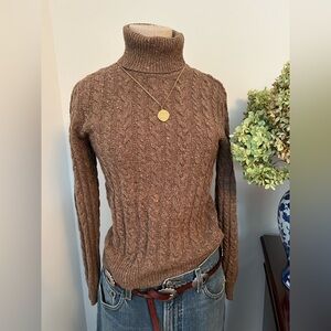 LAUREN BY RALPH LAUREN Merino Wool Sweater, size S